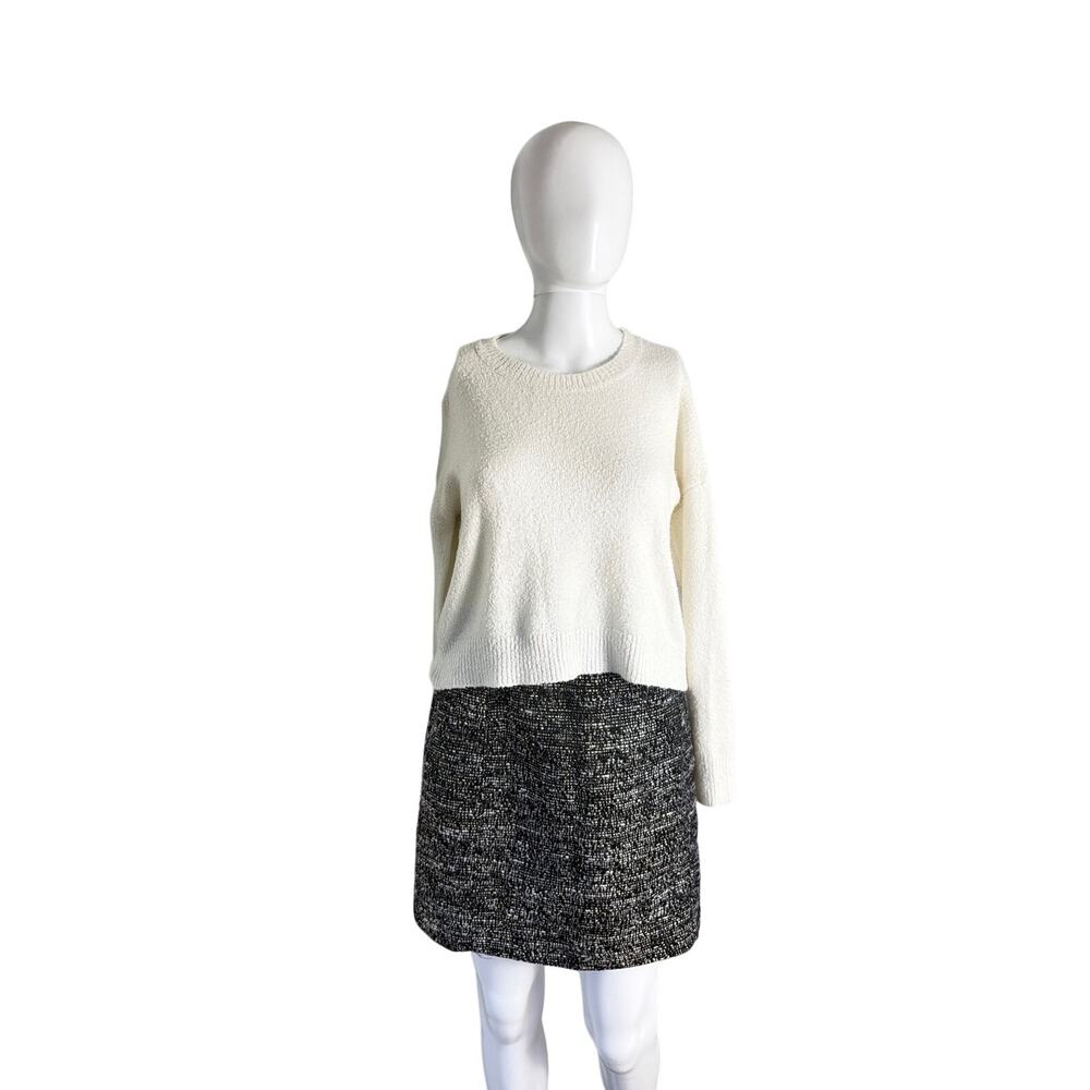Forever 21 Crop Sweater & H&M Tweed Skirt Co-Ord Bundle Set